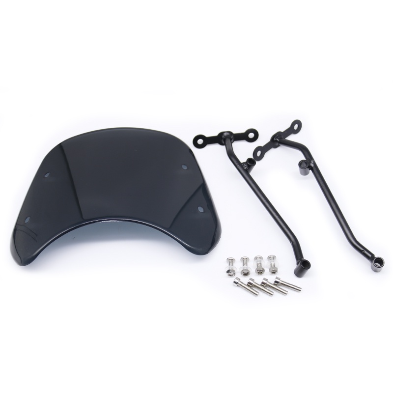 Kính Chắn Gió Không Khung Gắn Phía Trên Đèn Pha Dành Cho Xe Mô Tô Benelli Leoncino 250 500