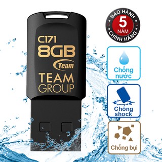 Usb 2.0 team group c171 8gb chống nước taiwan - hãng phân phối chính thức