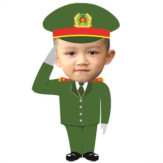 chibi trang trí sinh nhật cho bé trai cao 30cm