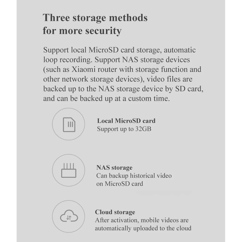 Bản Quốc Tế- Camera IP Xiaomi Mijia 360 độ PTZ 2K SE | BigBuy360 - bigbuy360.vn