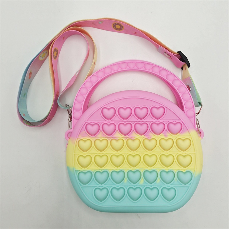 Túi đeo chéo cho bé gái,túi xách trò chơi popit siêu xinh