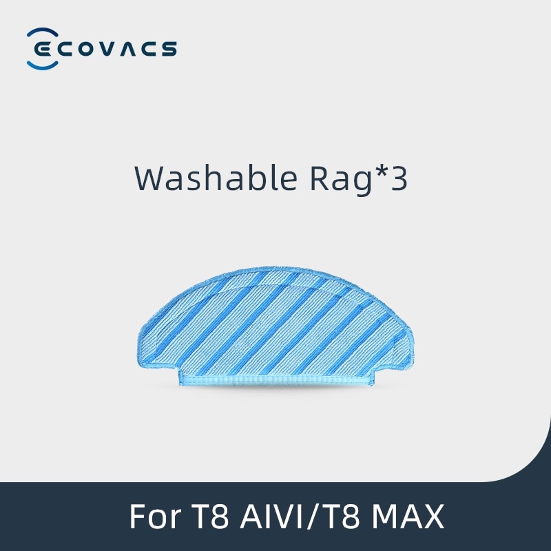 thành thật Ecovacs T9 / T8 / N8 Pro chổi lăn + chổi bên + bộ lọc + vải lau + vải lau sợi nhỏ