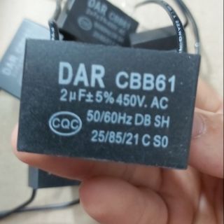 Tụ quạt 2uf 450v giá 5 con