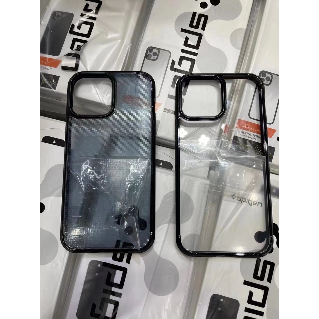 SPIGEN Ốp Điện Thoại Siêu Mỏng Trong Suốt Chống Rơi Cho iPhone13 Pro Max 12 / 12 Pro 11 Pro Max