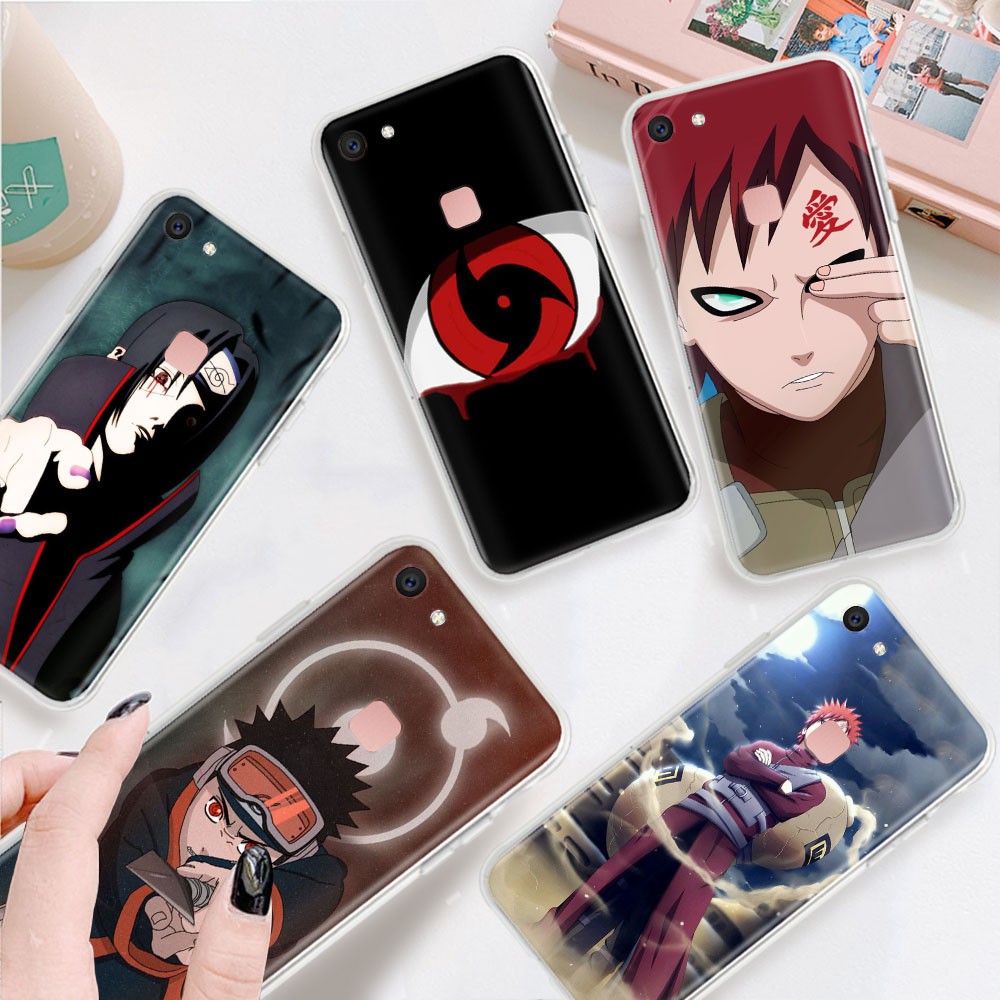 Transparent Case for VIVO U3 V3 Max V5 V5S V7 Plus V15 V17 Pro TB87 Naruto Anime Phone Cover