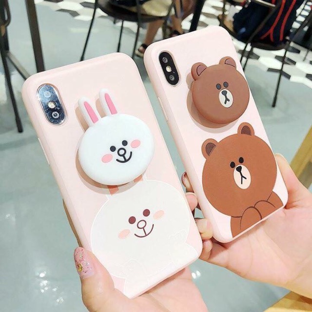 Ốp Gấu Brown - Thỏ Cony