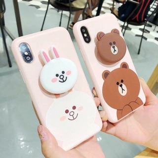 Ốp gấu brown - thỏ cony