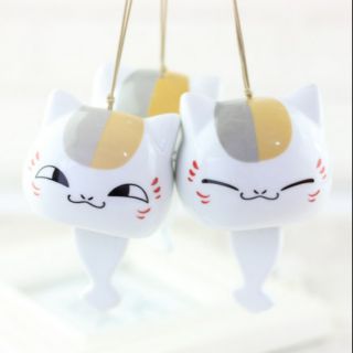 Chuông gió bằng sứ hình mèo neko dễ thương