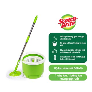 Cây lau nhà 360 Scotch Brite