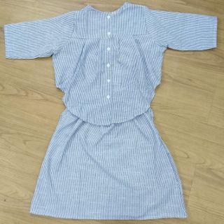 Đầm sọc GIẢ SET 2 túi (kèm hình thật)