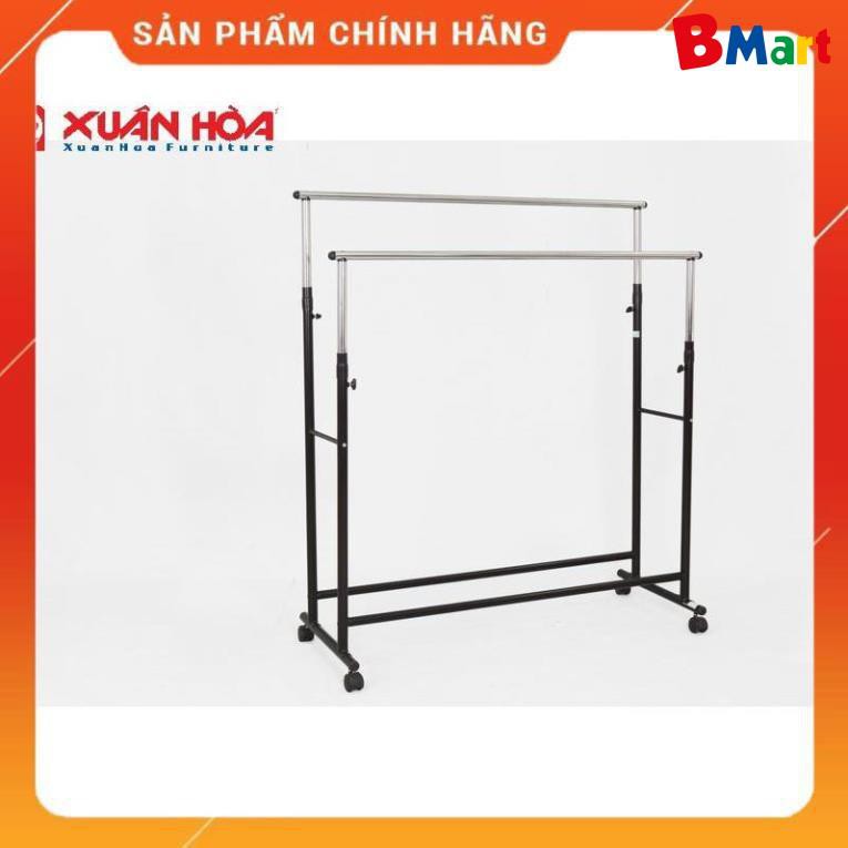 [FreeShip] Giàn Giá phơi quần áo inox Xuân Hòa, hàng chính hãng - BH 12 tháng  - BM