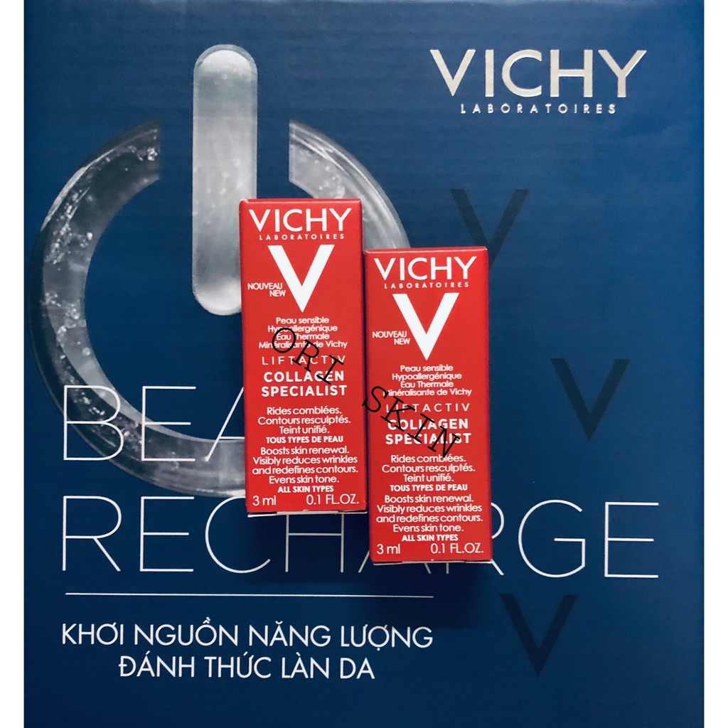 [New] Sample Vichy Kem Dưỡng Ngăn Ngừa Lão Hóa  Liftactiv Collagen Specialist 3Ml