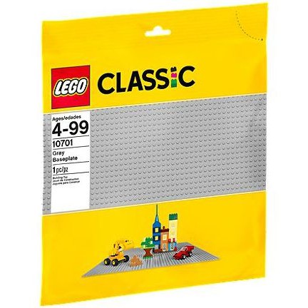 Lego Classic 10701 - Đế lắp ráp Lego màu xám