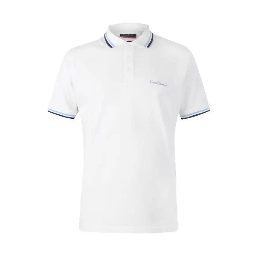 Áo Thun Nam Pierre Cardin Polo Tipped White