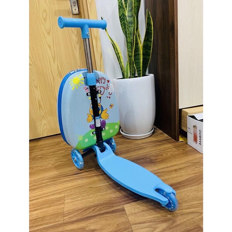 Xe trượt Scooter kèm Vali kéo size 16 inch cho bé