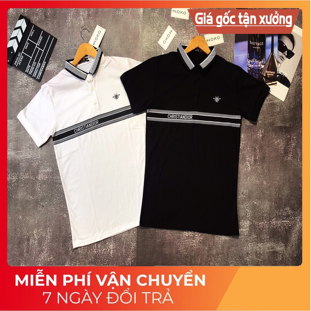 Áo thun polo body - 2 màu - chất thái 100% - Cam kết hài lòng