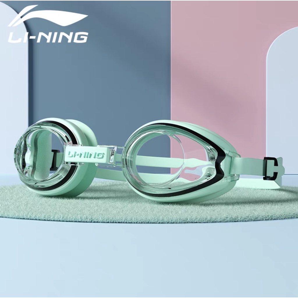 Kính bơi Lining LSJP313 trẻ em bé trai bé gái chống mờ sương