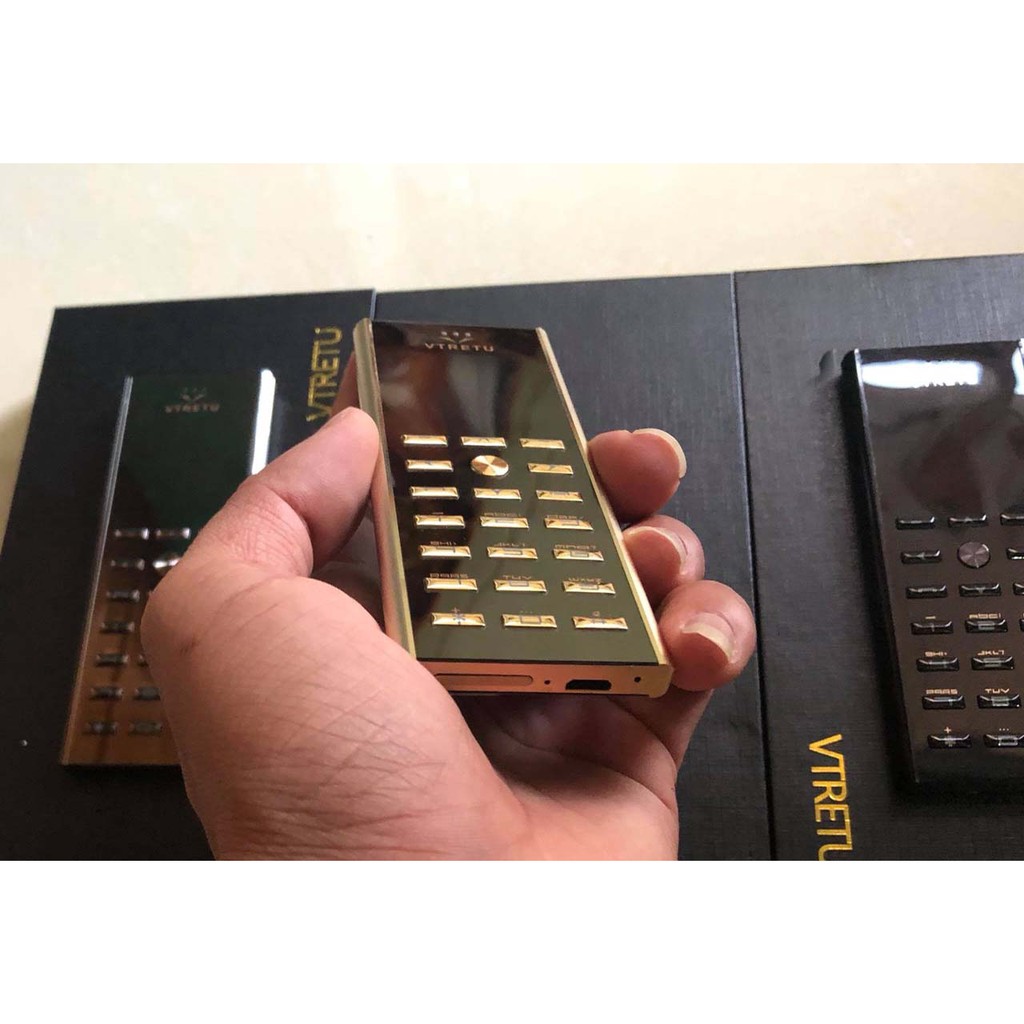 Điện thoại 2 sim độc Vtu v01 giá rẻ pin khủng