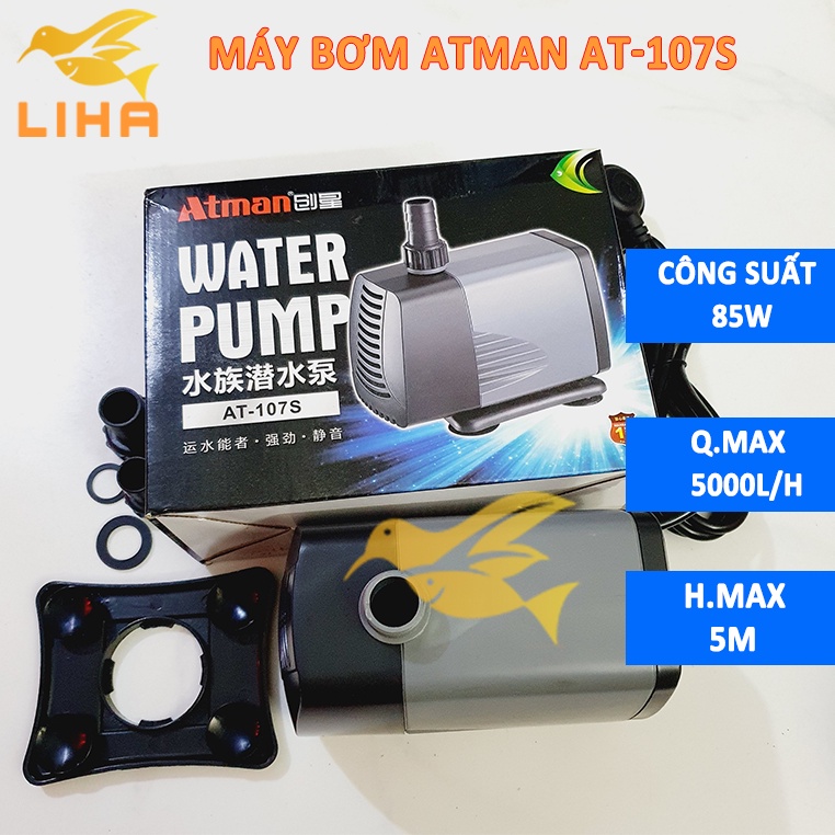 Máy Bơm Atman AT106S AT107S - Máy Bơm Nước Cho Bể Cá