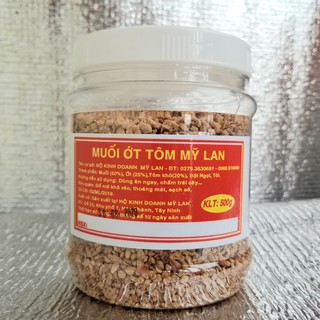 Muối Ớt Tôm Hạt To Tây Ninh
