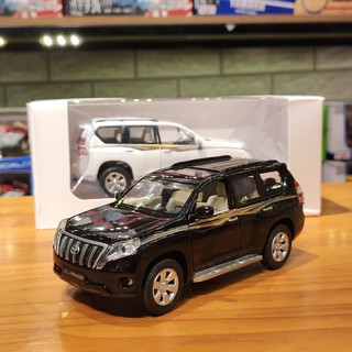 Xe mô hình ô tô Toyota Prado Land Cruiser  tỉ lệ 1:32 màu đen