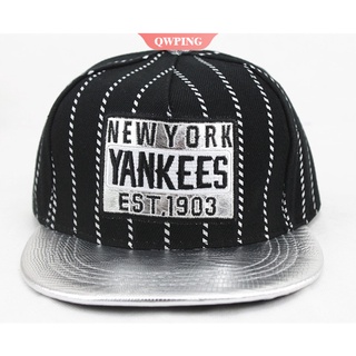 Mũ lưỡi trai thêu chữ new york phong cách hip hop thời trang thường ngày cho bé trai và bé gái