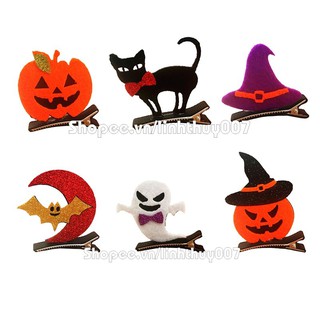 HALLOWEEN - Kẹp tóc lễ hội (giá lẻ 1 chiếc)