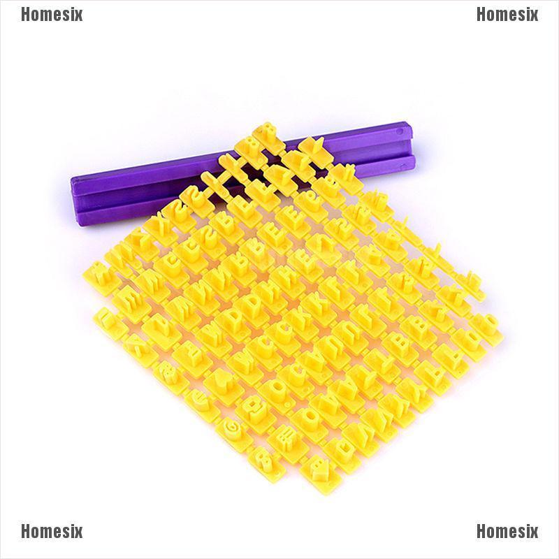 Khuôn Nhấn Bánh Quy Hình Chữ Cái