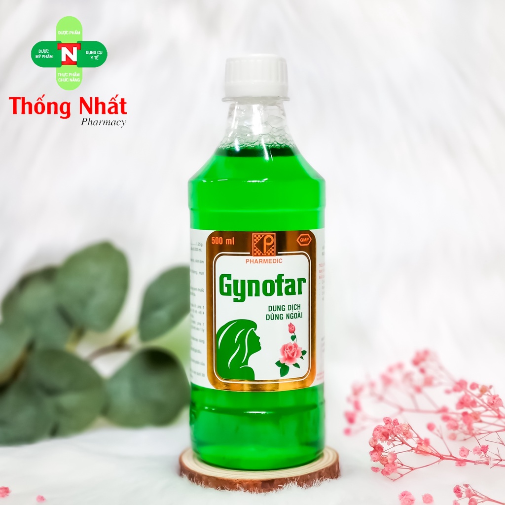 Dung dịch vệ sinh phụ nữ Pharmedic Gynofar 250ml và 500ml