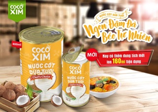 NƯỚC CỐT DỪA VÀNG 400ML