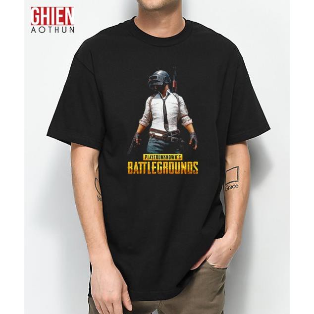 [ SIÊU ĐẸP ] -  Áo Thun Nam PUBG (Đen)  -  shop uy tín