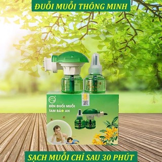 Đèn Đuổi Muỗi Tam Bảo An💖AN TOÀN CHO BÉ💖-Đèn Xông Tinh Dầu Đuổi Muỗi,Tinh Dầu(01 BỘ)