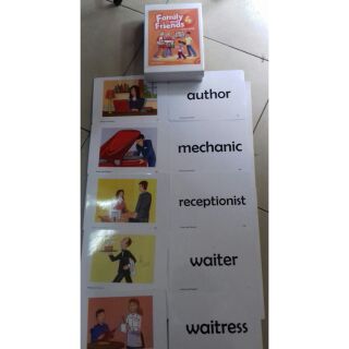 Flashcard Family and Friends 4 (A5 in 2 mặt)