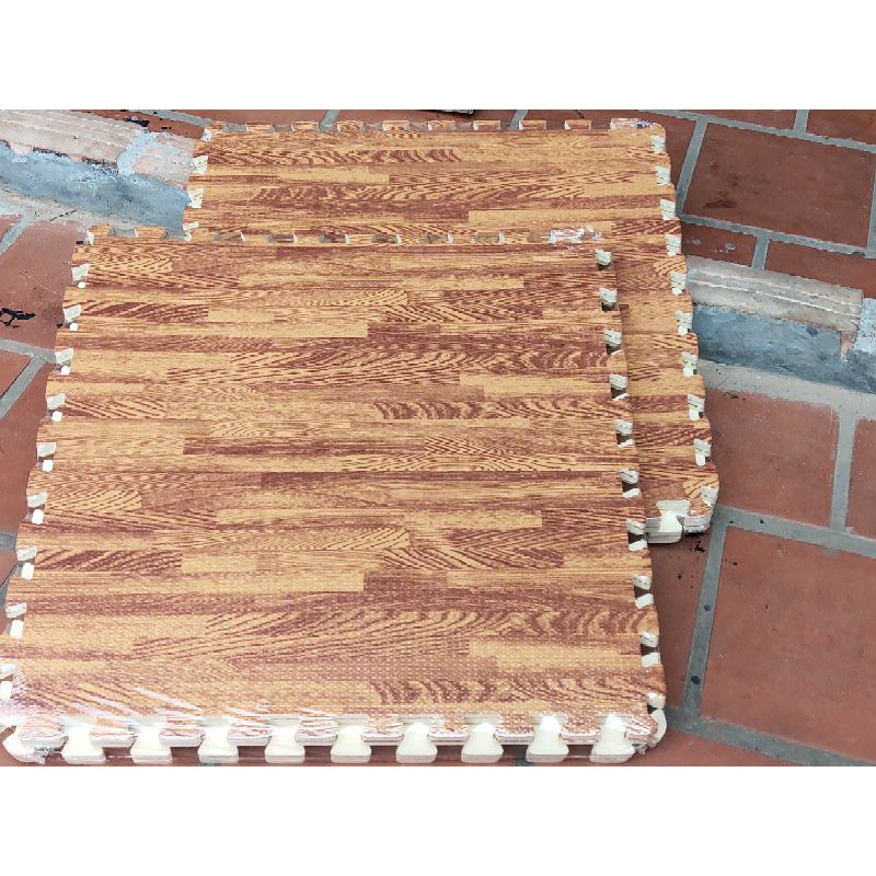 Sỉ thảm xốp trải nền vân gỗ 60x60x1cm
