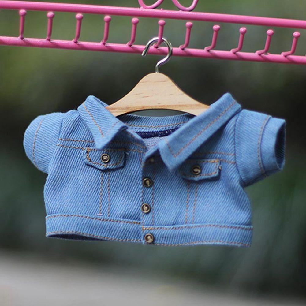 1 Bộ Quần Áo Búp Bê Ngắn 20cm Bằng Vải Lông