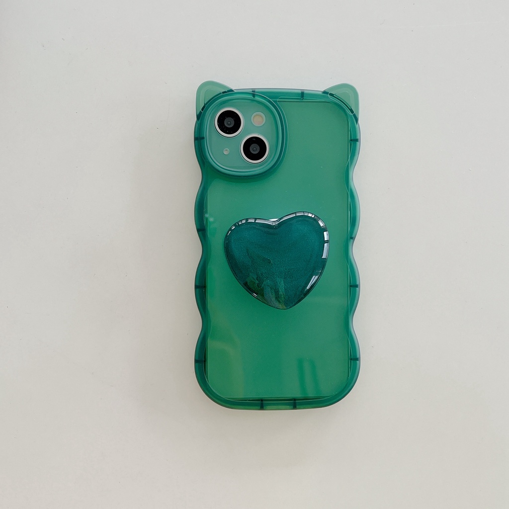 Ốp Điện Thoại Hình Tai Mèo Gắn Dây Đeo Cho Iphone 12 pro max 13 13 pro max11 pro max xs max xr x