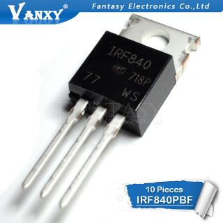 Set 10 Linh Kiện Vi Mạch Irf840 To-220 Chính Hãng