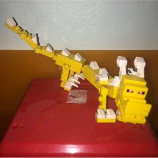 mô hình lego rồng minecraft