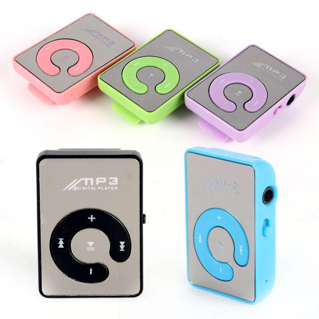 Máy Nghe Nhạc MP3 Mini Sạc USB Hỗ Trợ Đọc Thẻ Nhớ TF