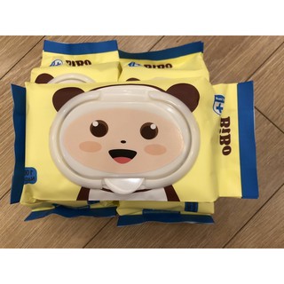 Giấy ướt không mùi Bibo (1 bịch 100 tờ rút)
