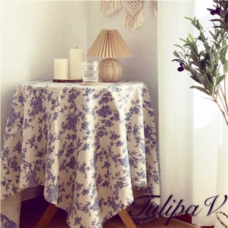 Khăn trải bàn vải Vintage TulipaV