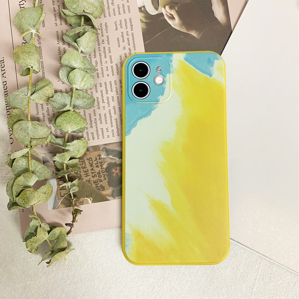 Ốp lưng JURSUE mềm hình cặp đôi dễ thương đẹp cho iPhone 13 12 11 Pro Max SE 2020 X XR XS ip 8 7 6 6S Plus kute Y260