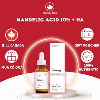 (Bill CANADA) Tinh chất Tẩy da chết hóa học Mandelic Acid 10% + HA The Ordinary