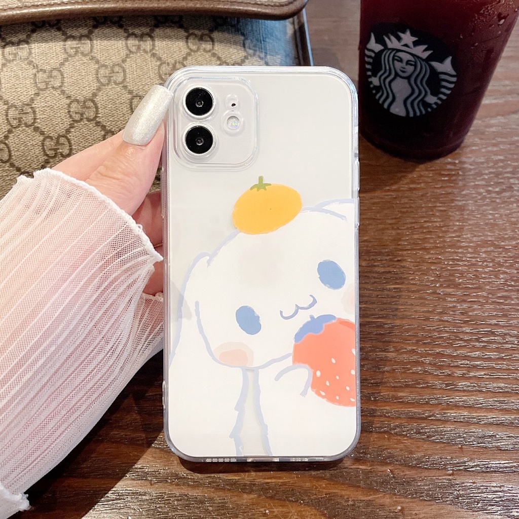 DISNEY Ốp Điện Thoại Tpu Mềm Chống Sốc In Hình Cinnamoroll Cho IPhone 11 12 13 Pro Max XS X XR XSMax 7 8 6 6s Plus 5 4 SE 2020