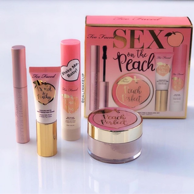 ( CÓ TÁCH ) BỘ 4 MÓN MAKEUP TOO FACED SEX ON THE PEACH COMPLEXION | BigBuy360 - bigbuy360.vn