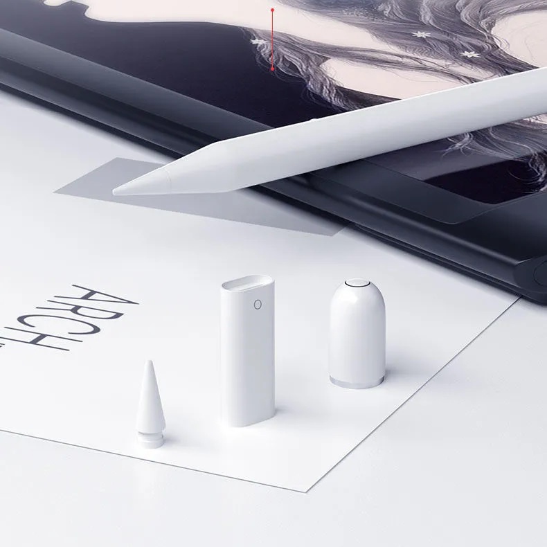 Đầu Sạc Bút Cảm Ứng Apple Pencil Thế Hệ 1 / 2 Thay Thế Thế Hệ 3.5 3.0