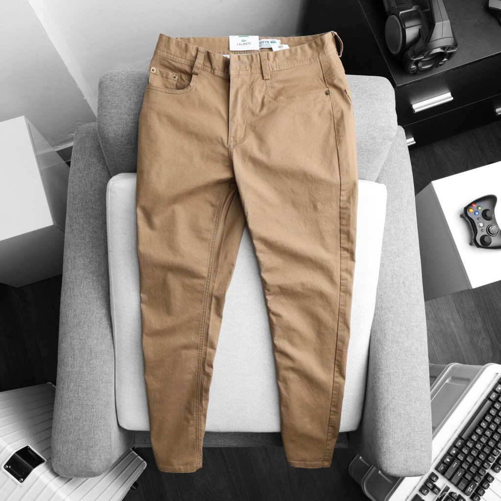 Uần Kaki Dài Giả Jeans Chất Xuất Hàn Cotton Co Giãn , Form Ôm nhẹ Trẻ Trung, BigSize 100kg - Ivanbigsize