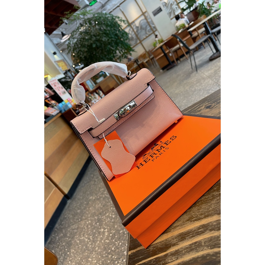 Túi Xách HM Hàng Cao Cấp Da Gạo Full Box SIze 19