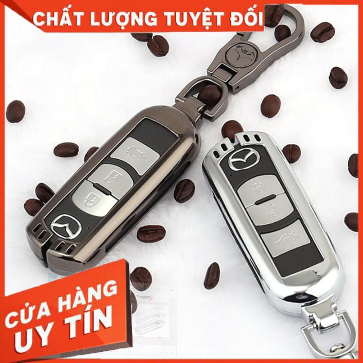 HCM_ Ốp chìa khóa inox xe MAZDA3, MAZDA CX-5, MAZDA 6,HONDA SH.