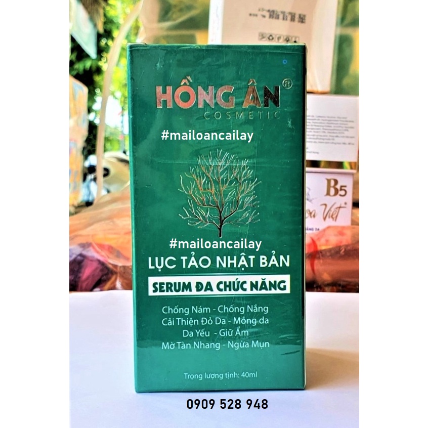Serum Lục Tảo Nhật Bản Hồng Ân 40ml
